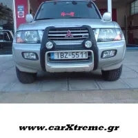 Bull Bar με Ενσωματωμένους Προβολείς για Mitsubishi Pajero 3.5 V6