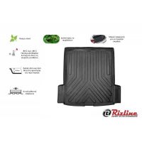 Πατάκι Πορτ-Παγκάζ 3D Σκαφάκι Από Λάστιχο TPE Για Porsche Taycan 2019+ Μαύρο Rizline