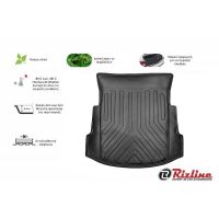 Πατάκι Πορτ-Παγκάζ 3D Σκαφάκι Από Λάστιχο TPE Για Tesla Model 3 2017-2019 Μαύρο Rizline