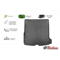 Πατάκι Πορτ-Παγκάζ 3D Σκαφάκι Από Λάστιχο TPE Για Volvo V60 2018+ Μαύρο Rizline