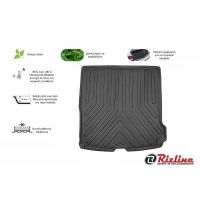 Πατάκι Πορτ-Παγκάζ 3D Σκαφάκι Από Λάστιχο TPE Για Volvo V90 2016+ Μαύρο Rizline