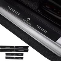 Διακοσμητικά Εσωτερικά Μασπιέ Πόρτας Carbon Look Renault Αυτοκόλλητα 4 Τεμάχια