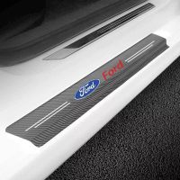 Διακοσμητικά Εσωτερικά Μασπιέ Πόρτας Carbon Look Ford Αυτοκόλλητα 4 Τεμάχια