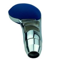 Πόμολο Λεβιέ Ταχυτήτων Universal Μπλε/Νίκελ Με 3 Τρύπες Για Κανονική Όπισθεν 37005