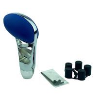 Πόμολο Λεβιέ Ταχυτήτων Universal Μπλε/Νίκελ Με 3 Τρύπες Για Κανονική Όπισθεν 37005