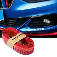 Μπροστινό Spoiler Universal Samurai Lip Safe & Style 2500mm Red Carbon 1 Τεμάχιο