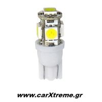 Λαμπάκι LED T10 5SMDx3CHIPS