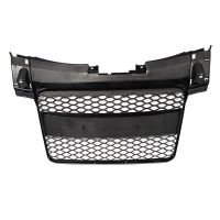 Μάσκα Για Audi TT 8J 06-14 TTRS Look Κυψελωτή Μαύρο Γυαλιστερό 1 Τεμάχιο