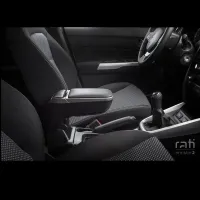 Κονσόλα Χειροφρένου Τεμπέλης Με Βάση Armster 2 Για Kia Soul 09-14 Ασημί Χρώμα Σετ 2  Τεμάχια