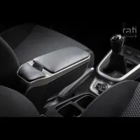 Κονσόλα Χειροφρένου Τεμπέλης Με Βάση Armster 2 Για Kia Soul 09-14 Ασημί Χρώμα Σετ 2  Τεμάχια