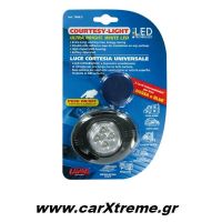 Πλαφονιέρα Αυτοκινήτου Χρωματιστή 4 Led