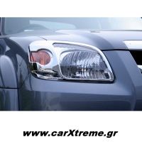 MAZDA BT-50 Διακοσμητικές Πλαστικές Γρίλιες Εμπρόσθιων Φανών