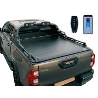SMART ΡΟΛΟ ΑΛΟΥΜΙΝΙΟΥ ΗΛΕΚΤΡΙΚΟ ΜΕ PREMIUM LED ROLL-BAR SMART 7000E-ROLL+RB 430LED TOYOTA HILUX REVO 2016+&amp;HILUX 2021+