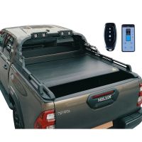 SMART ΡΟΛΟ ΑΛΟΥΜΙΝΙΟΥ ΗΛΕΚΤΡΙΚΟ ΜΕ PREMIUM LED ROLL-BAR SMART 7000E-ROLL+RB 430LED TOYOTA HILUX REVO 2016+&amp;HILUX 2021+