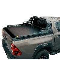 SMART ΡΟΛΟ ΑΛΟΥΜΙΝΙΟΥ ΗΛΕΚΤΡΙΚΟ ΜΕ PREMIUM LED ROLL-BAR SMART 7000E-ROLL+RB 430LED TOYOTA HILUX REVO 2016+&amp;HILUX 2021+