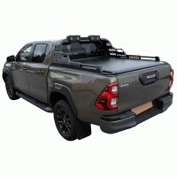 SMART ΡΟΛΟ ΑΛΟΥΜΙΝΙΟΥ ΗΛΕΚΤΡΙΚΟ ΜΕ PREMIUM LED ROLL-BAR SMART 7000E-ROLL+RB 430LED TOYOTA HILUX REVO 2016+&amp;HILUX 2021+