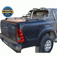 ΚΑΠΑΚΙ ΚΑΡΟΤΣΑΣ ΡΟΛΟ ΑΛΟΥΜΙΝΙΟΥ ΜΕ PREMIUM LED ROLL-BAR TEK 908 ROLL+RB 430LED TOYOTA HILUX (VIGO) 2005+&amp;2011+