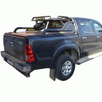 ΚΑΠΑΚΙ ΚΑΡΟΤΣΑΣ ΡΟΛΟ ΑΛΟΥΜΙΝΙΟΥ ΜΕ PREMIUM ROLL-BAR ΦΟΡΤΩΣΗΣ TEK 908 ROLL+RB 424BL TOYOTA HILUX (VIGO) 2005+&amp;2011+