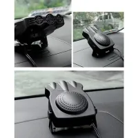 Αερόθερμο Αναπτήρα Αυτοκινήτου 12 Volt 150 Watt Μαύρο Χρώμα 15271