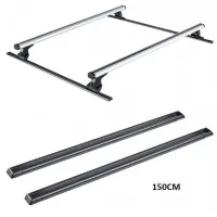 Βάσεις Τοποθέτησης Μπαρών CRUZ "T-Tracks" 941-323 200cm 2 Τεμάχια