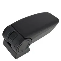 Κονσόλα Χειροφρένου Τεμπέλης Με Βάση Armster 3 Vegan Leather Για Dacia Duster 18+ Μαύρο Χρώμα Σετ 2  Τεμάχια