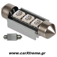 Λαμπάκια Σωληνωτά CanBus 3 SMD 36mm