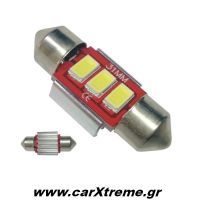 Λαμπάκια Σωληνωτά CanBus 3 SMD 31mm
