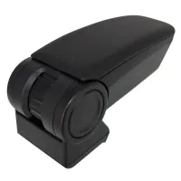 Κονσόλα Χειροφρένου Τεμπέλης Με Βάση Armster 3 Vegan Leather VW Passat B6 05-10 Μαύρο Χρώμα Σετ 2 Τεμάχια