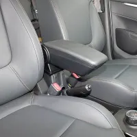 Κονσόλα Χειροφρένου Τεμπέλης Με Βάση Armster 3 Vegan Leather Toyota GT 86 12-21 Μαύρο Χρώμα Σετ 2 Τεμάχια