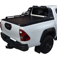 ΚΑΠΑΚΙ ΚΑΡΟΤΣΑΣ ΡΟΛΟ ΑΛΟΥΜΙΝΙΟΥ ΜΕ PREMIUM LED ROLL-BAR TEK 2 MAX 9080 ROLL+RB 430LED TOYOTA HILUX REVO 2016+&amp;HILUX 2021+