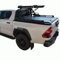 ΚΑΠΑΚΙ ΚΑΡΟΤΣΑΣ ΡΟΛΟ ΑΛΟΥΜΙΝΙΟΥ ΜΕ PREMIUM ROLL-BAR ΦΟΡΤΩΣΗΣ TEK 2 MAX 9080 ROLL+RB 430BAS TOYOTA HILUX REVO 2016+&amp;HILUX 2021+