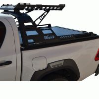 ΚΑΠΑΚΙ ΚΑΡΟΤΣΑΣ ΡΟΛΟ ΑΛΟΥΜΙΝΙΟΥ ΜΕ PREMIUM ROLL-BAR ΦΟΡΤΩΣΗΣ TEK 2 MAX 9080 ROLL+RB 430BAS TOYOTA HILUX REVO 2016+&amp;HILUX 2021+