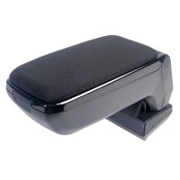 Κονσόλα Χειροφρένου Τεμπέλης Με Βάση Armster S Υφασμάτινη Για Renault Clio 2019+ Μαύρο Χρώμα Σετ 2  Τεμάχια