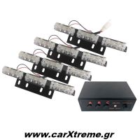 Φώτα Οδικής Βοήθειας LED Εξωτερικά 4x3