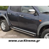Σκαλοπάτια Mitsubishi L200(TRITON) 2006+ Αλουμινίου