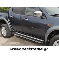 Σκαλοπάτια Mitsubishi L200(TRITON) 2006+ Αλουμινίου