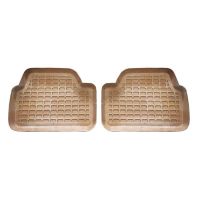 Πατάκια Σκαφάκια 3D Από Λάστιχο Για Bmw 1 E81 , E87 04-11 "Star Diamond" 4 Τεμάχια Μπεζ