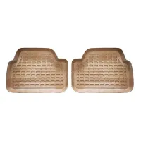 Πατάκια Σκαφάκια 3D Από Λάστιχο Για Bmw 1 E81 , E87 04-11 "Star Diamond" 4 Τεμάχια Μπεζ