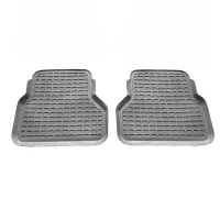 Πατάκια Σκαφάκια 3D Από Λάστιχο Για BMW Series 5 E39 1999-2003/ E60 2004-2009/ F10 2009-2013 "Star Diamond" 4 Τεμάχια Γκρι