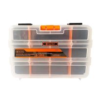 Εργαλειοθήκη Αυτοκινήτου Διάφανη Με Ρυθμιζόμενα Χωρίσματα 22.4x16.4x6cm Tactix 320042