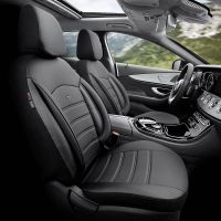 Καλύμματα Αυτοκινήτου Otom Inspire Design Universal Full Δερματίνη Σετ Εμπρός / Πίσω 11 Τεμαχίων Μαύρο INS-3501