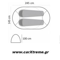 Σκηνή 3 ατόμων Flass 2