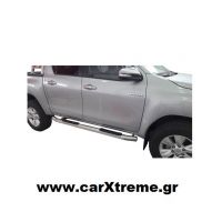 Πλαινά Σκαλοπάτια Με Μονό Πάτημα Toyota Hilux 2016+