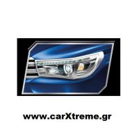 Διακοσμητικές Γρύλιες Εμπρόσθιων Φανών Χρώμιο Toyota Hilux Revo 2016+