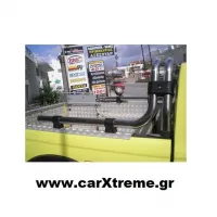 Roll Bar Δύο Σκελών Αράχνη Με Μονοκόματη Κουπαστή Nissan Navara D-22