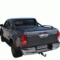 SMART ΡΟΛΟ ΑΛΟΥΜΙΝΙΟΥ ΗΛΕΚΤΡΙΚΟ ΜΕ ΕΡΓΟΣΤΑΣΙΑΚΟΥ ΤΥΠΟΥ ΣΙΔΕΡΕΝΙΟ ROLL-BAR ΚΑΙ ΚΟΥΠΑΣΤΕΣ SMART 7000E-ROLL+RB 416BL+KOUP 90BL TOYOTA HILUX REVO 2016+&amp;HILUX 2021+