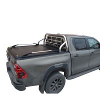 ΚΑΠΑΚΙ ΚΑΡΟΤΣΑΣ ΡΟΛΟ ΑΛΟΥΜΙΝΙΟΥ ΜΕ ΒΑΡΕΟΣ ΤΥΠΟΥ INOX ROLL-BAR, ΑΨΙΔΑ ΤΖΑΜΙΟΥ ΚΑΙ ΚΟΥΠΑΣΤΕΣ TEK 2 MAX 9080 ROLL+RB 405+KOUP 115 TOYOTA HILUX REVO 2016+&amp;HILUX 2021+