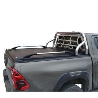 ΚΑΠΑΚΙ ΚΑΡΟΤΣΑΣ ΡΟΛΟ ΑΛΟΥΜΙΝΙΟΥ ΜΕ ΒΑΡΕΟΣ ΤΥΠΟΥ INOX ROLL-BAR, ΑΨΙΔΑ ΤΖΑΜΙΟΥ ΚΑΙ ΚΟΥΠΑΣΤΕΣ TEK 2 MAX 9080 ROLL+RB 405+KOUP 115 TOYOTA HILUX REVO 2016+&amp;HILUX 2021+