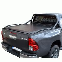 ΚΑΠΑΚΙ ΚΑΡΟΤΣΑΣ ΡΟΛΟ ΑΛΟΥΜΙΝΙΟΥ ΜΕ ΕΡΓΟΣΤΑΣΙΑΚΟΥ ΤΥΠΟΥ ΣΙΔΕΡΕΝΙΟ ROLL-BAR ΚΑΙ ΚΟΥΠΑΣΤΕΣ TEK 2 MAX 9080 ROLL+RB 416BL+KOUP 90BL TOYOTA HILUX REVO 2016+&amp;HILUX 2021+