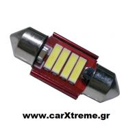 Σωληνωτός Led Canbus 12V 6-SMD